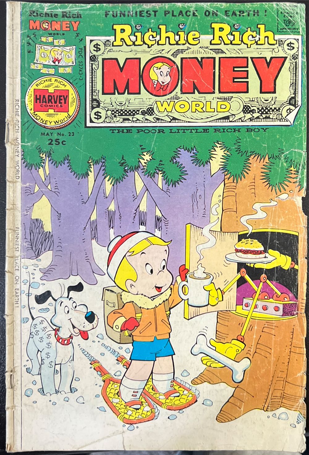 Richie Rich Money World - Harvey Illustrated Humor, Inc. (23 - May 1976) comic book collectible - Main Image 3