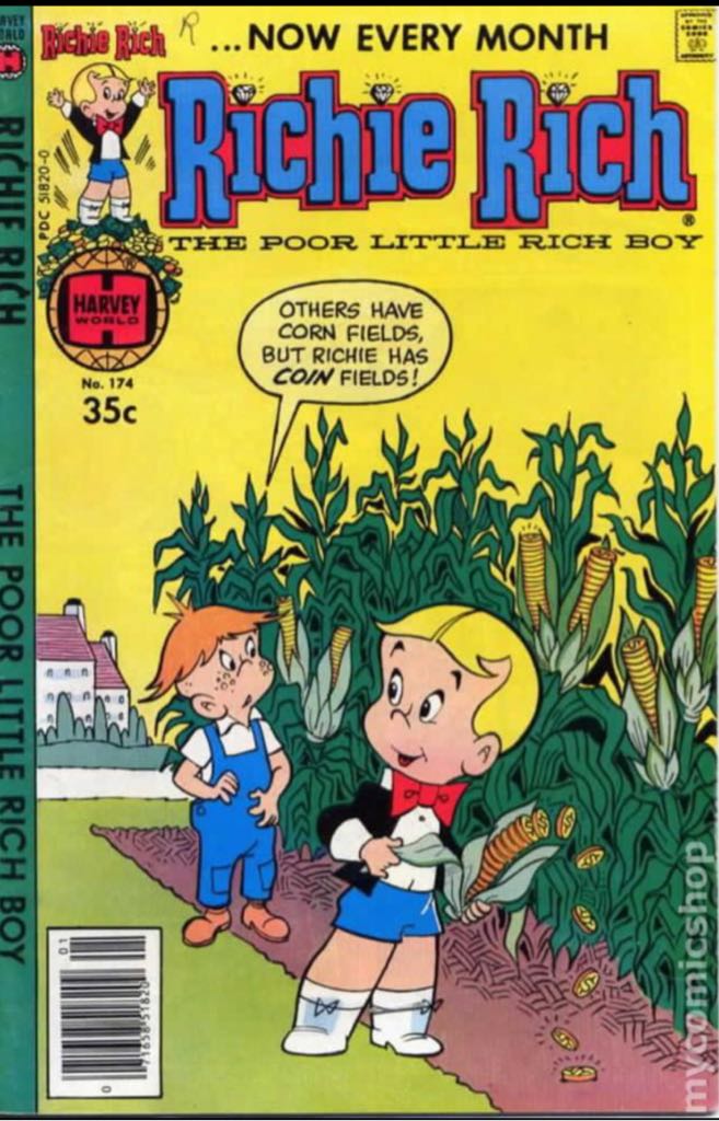 Richie Rich - Harvey Publications, Inc. (174 - 01/1979) comic book collectible - Main Image 1
