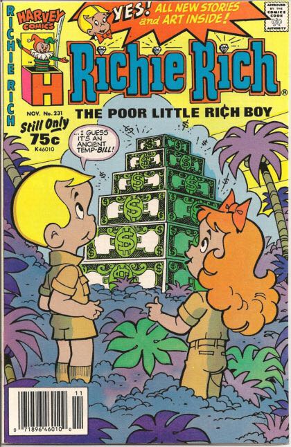 Richie Rich - Harvey Comics (231) comic book collectible - Main Image 1