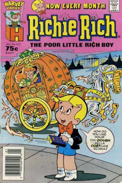 Richie Rich  (222) comic book collectible - Main Image 1