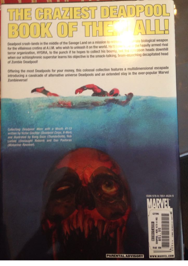 DeadPool: Merc With a Mouth Head Trip - Marvel (0) comic book collectible [Barcode 9780785145349] - Main Image 2