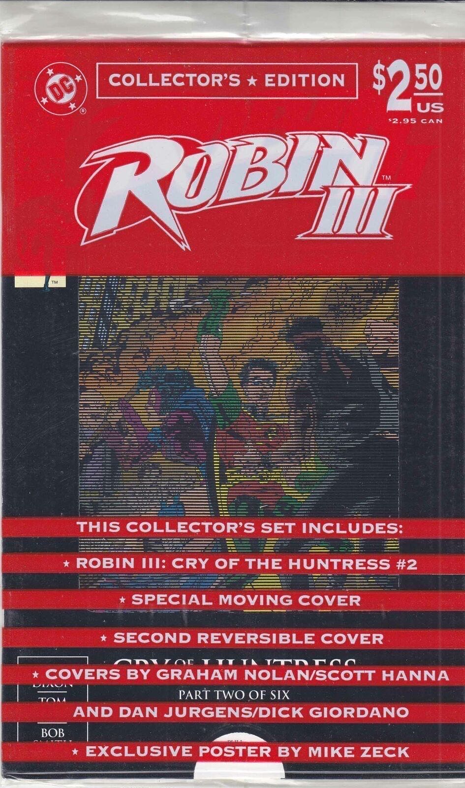 Robin III: Cry Of The Huntress - DC Comics (2 - Jan 1993) comic book collectible [Barcode 761941200439] - Main Image 2