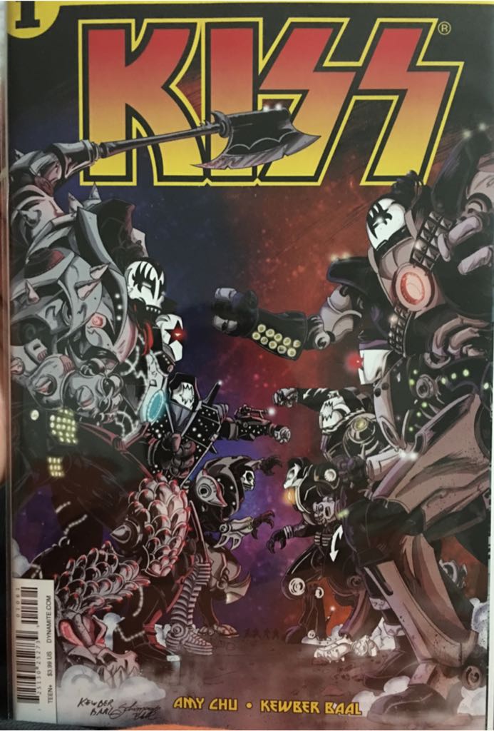 KISS: KISS - Dynamite (1) comic book collectible [Barcode 725130252739] - Main Image 1