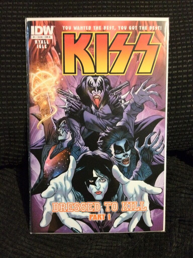 Kiss  (1) comic book collectible [Barcode 070989325364] - Main Image 1