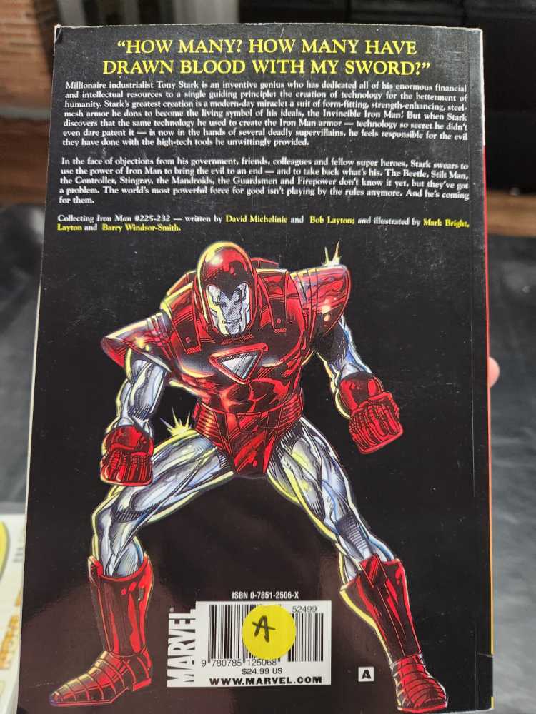 Iron Man: Armor Wars - Marvel comic book collectible [Barcode 000000000] - Main Image 2