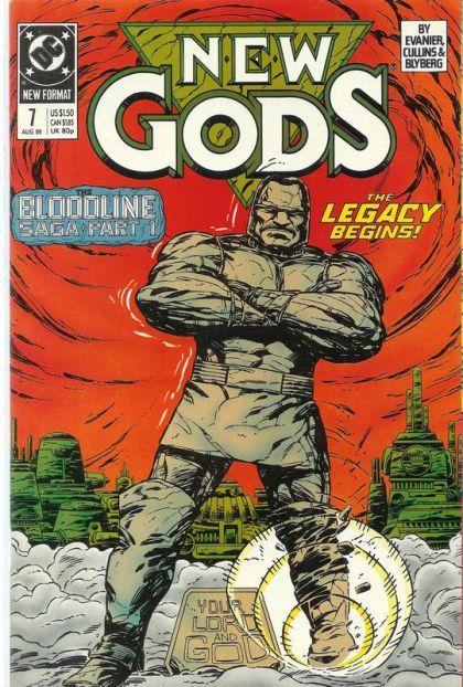 New Gods Vol 3 - DC (7 - Aug 1989) comic book collectible [Barcode 761941206196] - Main Image 1