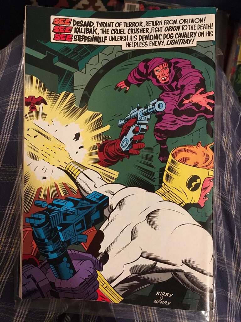 New Gods (1984) - SERIES (6 - Nov 1984) comic book collectible [Barcode 761941261959] - Main Image 2