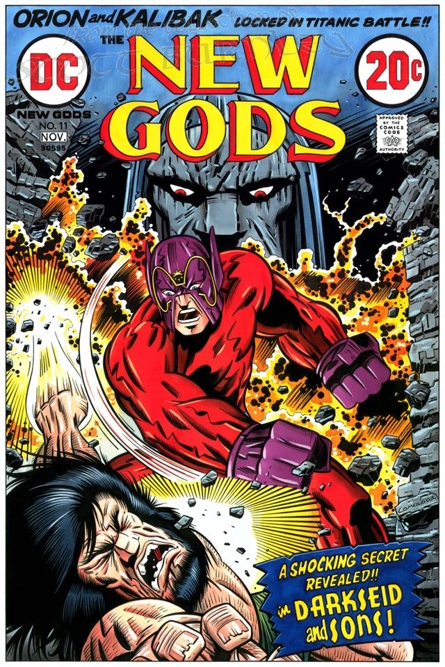 New Gods (1984) - SERIES (6 - Nov 1984) comic book collectible [Barcode 761941261959] - Main Image 3