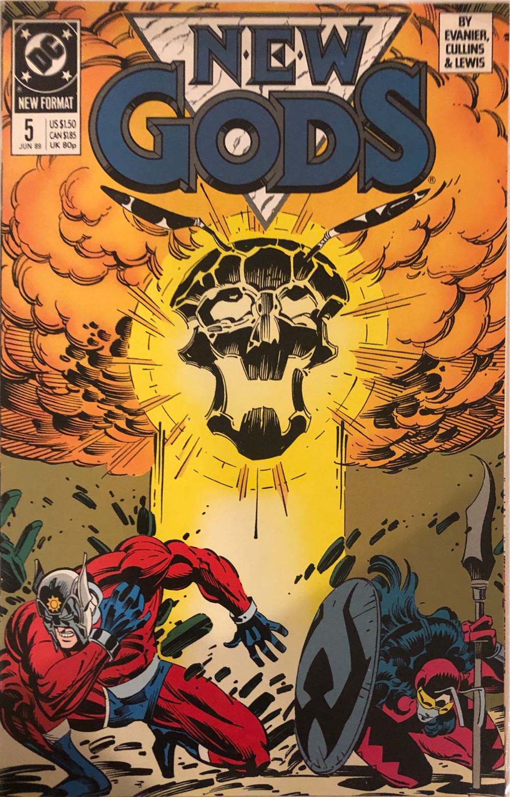 New Gods (Vol. 3), The - DC (5 - 06/1989) comic book collectible - Main Image 2