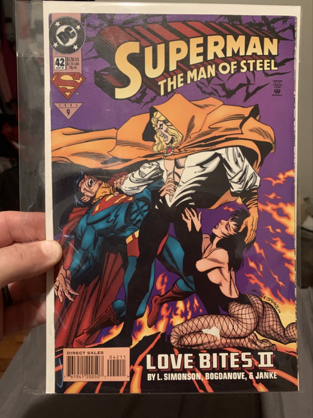 Superman The Man Of Steel - DC (42 - 03/1995) comic book collectible - Main Image 3