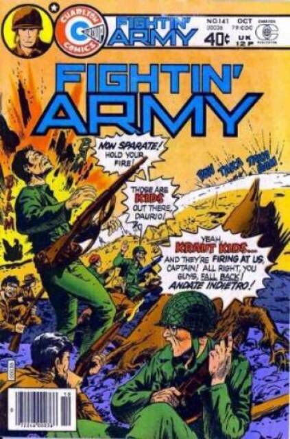 Fightin’ Army - Charlton Comics Group (141 - Oct 1979) comic book collectible [Barcode 072246000366] - Main Image 1