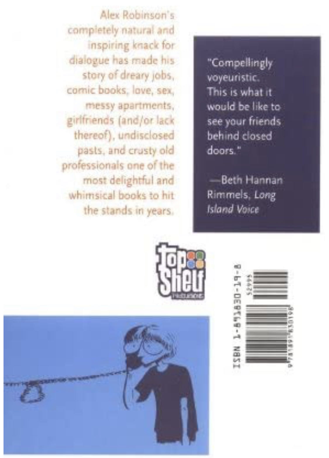 Box Office Poison - Top Shelf Productions (0 - Dec 2015) comic book collectible [Barcode 9781891830198] - Main Image 2