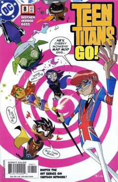 Teen Titans Go! - DC Comics (8) comic book collectible [Barcode 761941240909] - Main Image 1