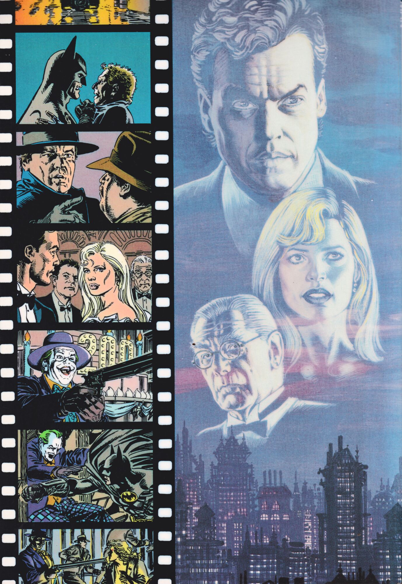 Batman The Official Movie Adaptation - DC Comics (1 - Jun 1989) comic book collectible [Barcode 9780723530138] - Main Image 2