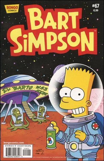 Bart Simpson  (67) comic book collectible [Barcode 798342028546] - Main Image 1