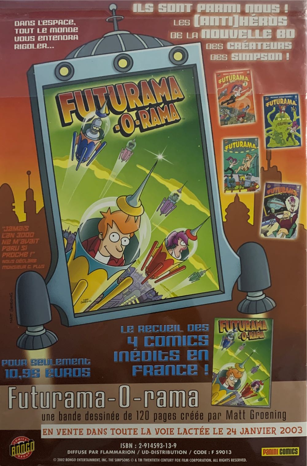 Délirant Juvénile - Bongo Comics Group (4 - Mar 2003) comic book collectible [Barcode 798342028546] - Main Image 2