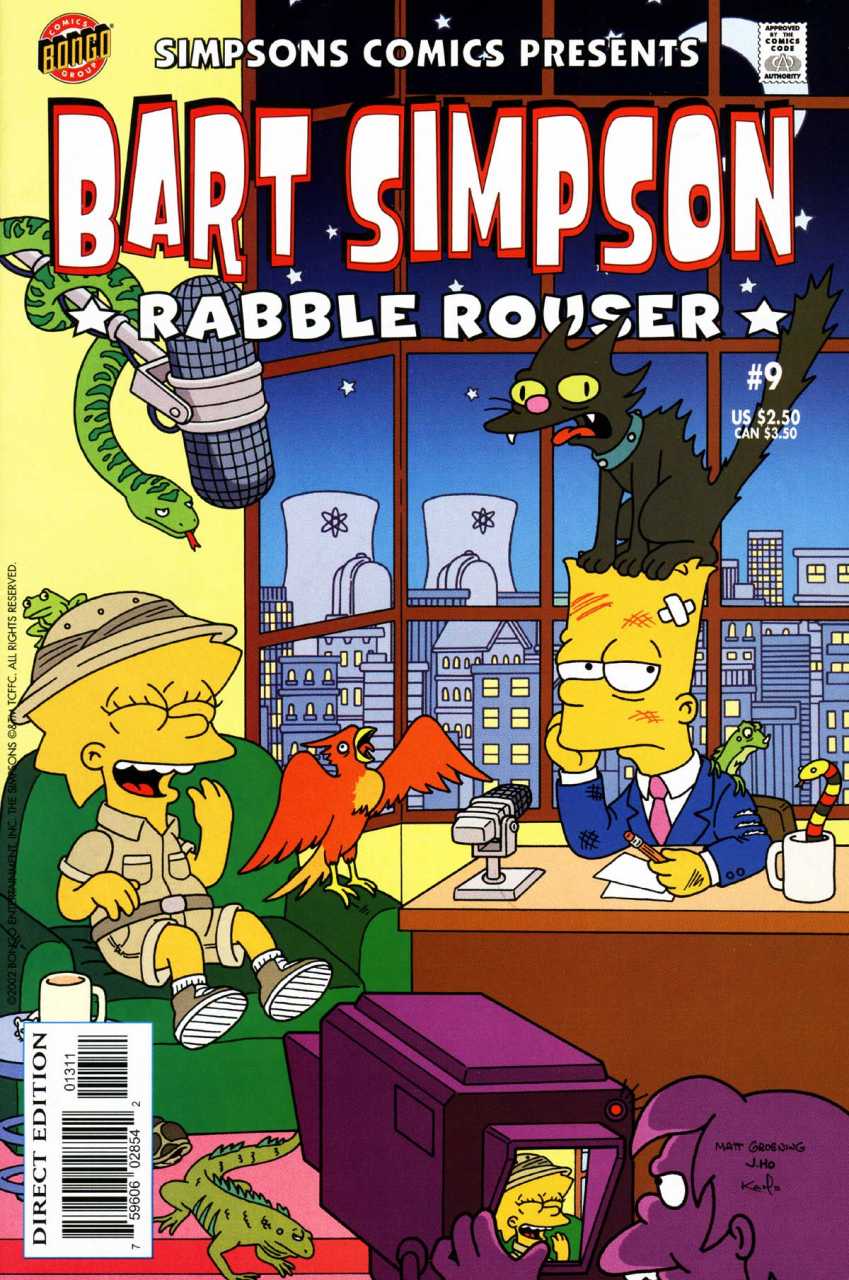 Bart Simpson - Bongo Comics Group (9) comic book collectible - Main Image 1