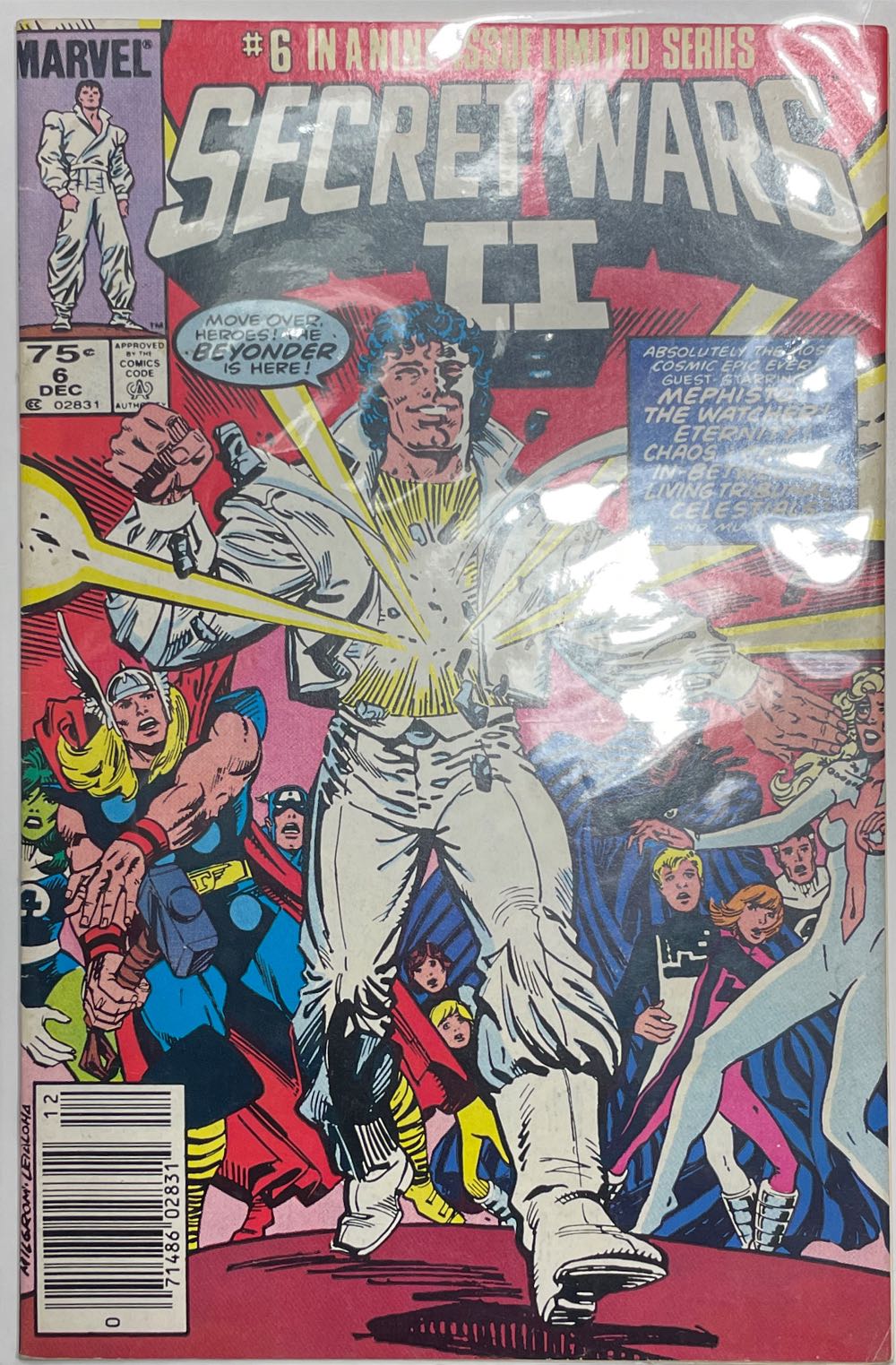Secret Wars II - Marvel Comics (6 - Dec 1985) comic book collectible [Barcode 071486028314] - Main Image 3