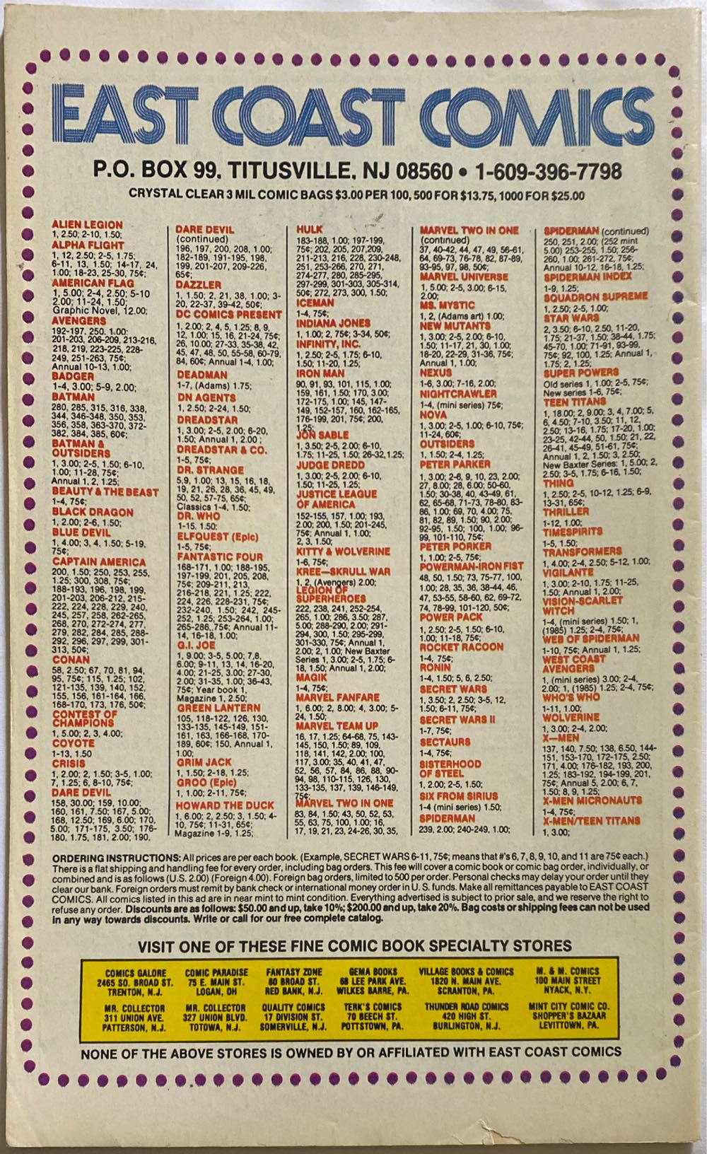 Secret Wars II - Marvel Comics (8 - Feb 1986) comic book collectible [Barcode 071486028314] - Main Image 2