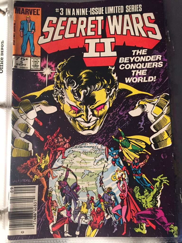 Secret Wars II  (09/1985) comic book collectible [Barcode 071486028314] - Main Image 1
