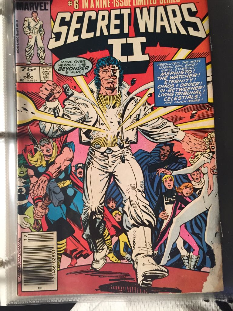 Secret Wars II (1985) - Marvel (6 - Dec 1985) comic book collectible [Barcode 071486028314] - Main Image 1