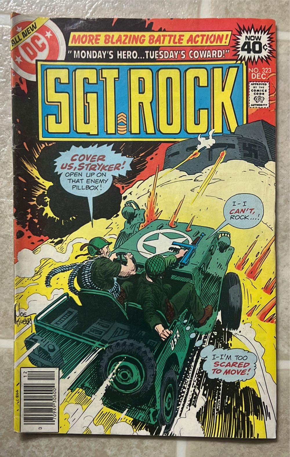 Sgt. Rock - DC Comics (323 - 12/1978) comic book collectible [Barcode 9781401229429] - Main Image 2