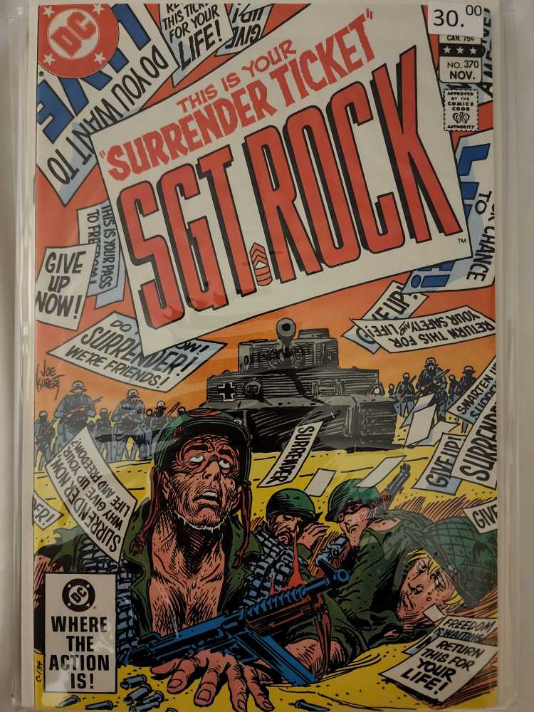 Sgt Rock  (370) comic book collectible - Main Image 2