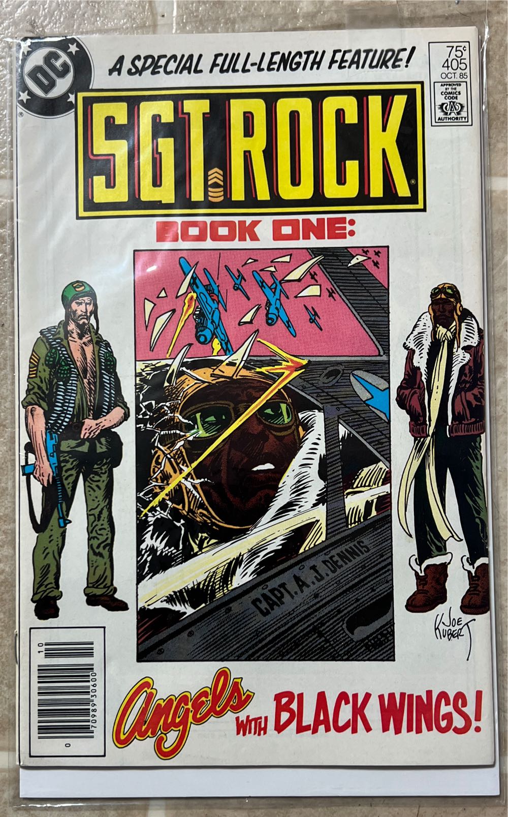 SGT Rock - DC Comics (405 - Oct 1985) comic book collectible [Barcode 07098930600410] - Main Image 3