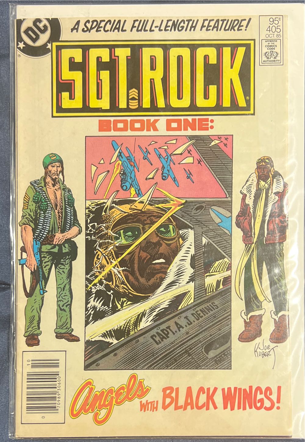 SGT Rock - DC Comics (405 - Oct 1985) comic book collectible [Barcode 07098930600410] - Main Image 4