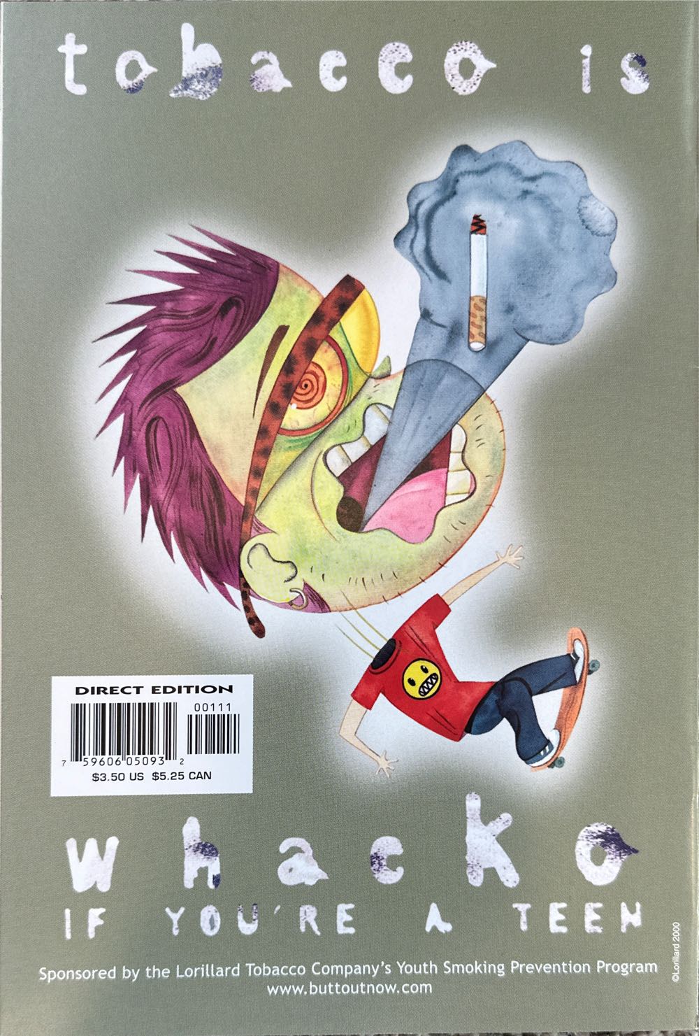 Daredevil: Yellow  #1     $$$$ - Marvel (1 - Aug 2001) comic book collectible [Barcode 759606050932] - Main Image 2