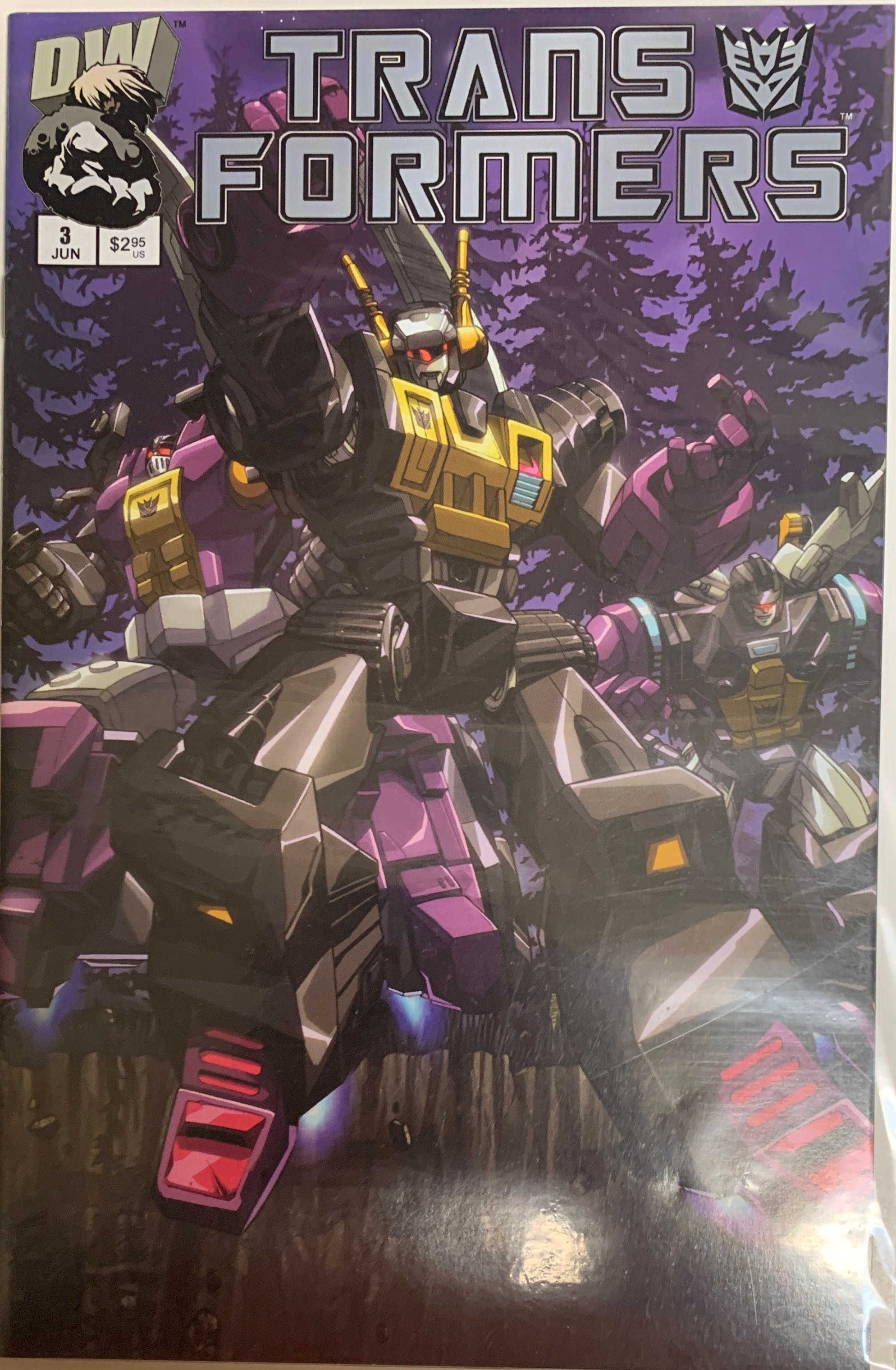 Transformers: Generation 1 - Dreamwave Productions (3 - Jun 2002) comic book collectible [Barcode 823365009804] - Main Image 2