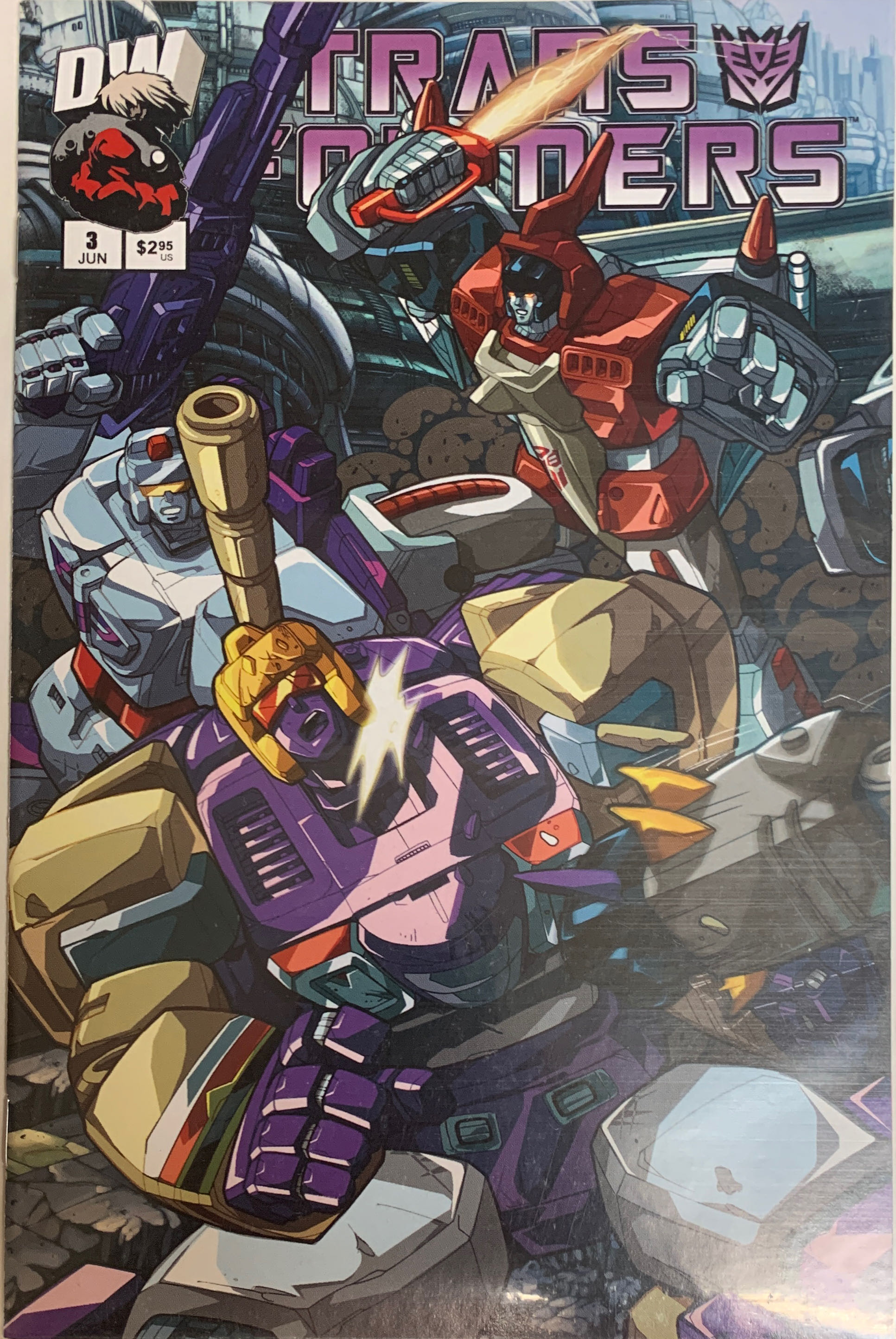 Transformers: Generation 1 - Dreamwave Productions (3 - Jun 2002) comic book collectible [Barcode 823365009804] - Main Image 4