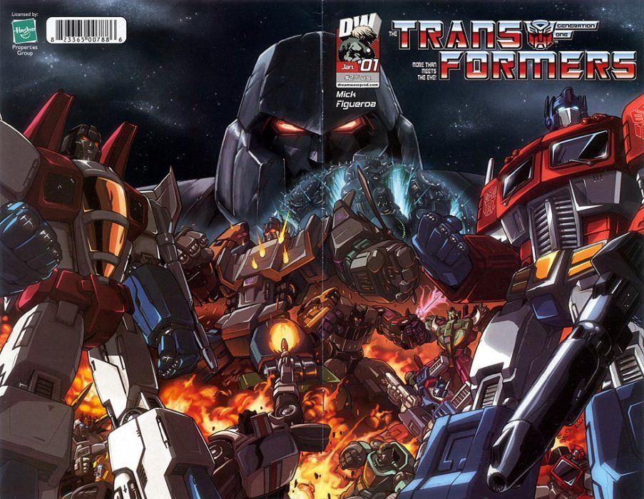 Transformers: Generation 1 - Dreamwave Productions (1) comic book collectible [Barcode 823365007992] - Main Image 1