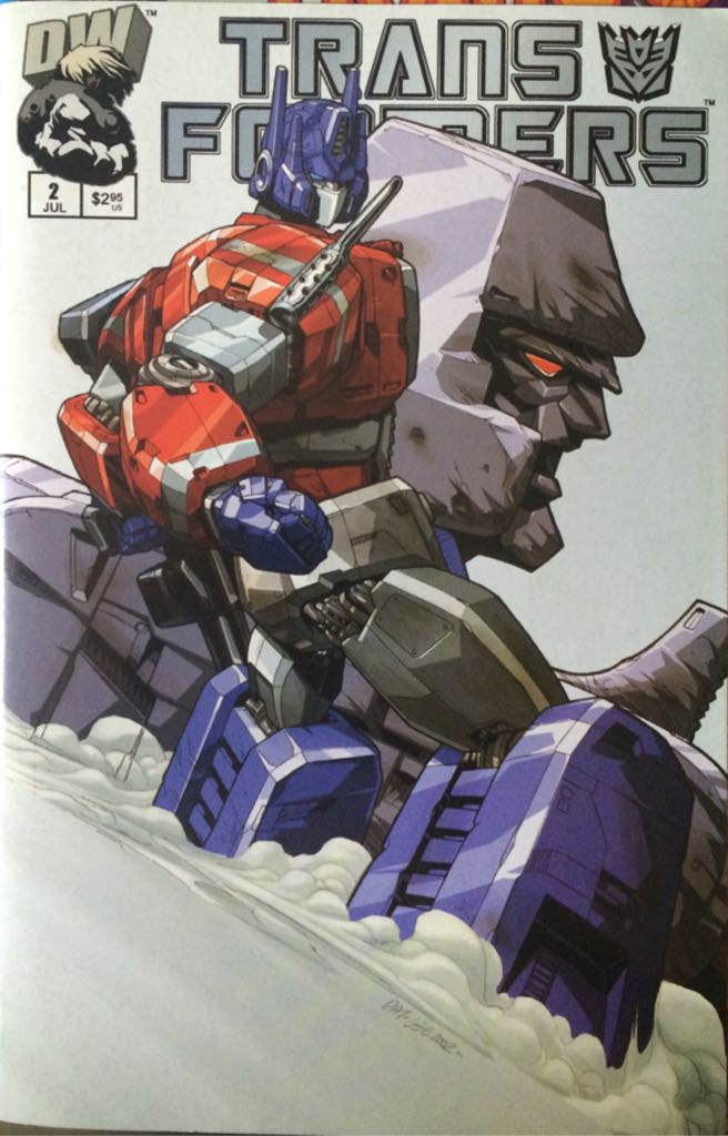 Transformers: Generation 1 - Dreamwave Productions (1 - May 2002) comic book collectible [Barcode 823365009989] - Main Image 2