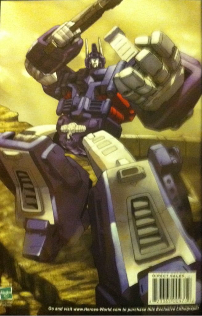 Transformers: Generation 1 V. 2 - Dreamwave Productions (1 - May 2002) comic book collectible [Barcode 823365009804] - Main Image 2