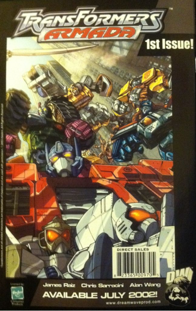 Transformers: Generation 1 V. 2 - Dreamwave Productions (2 - Jul 2002) comic book collectible [Barcode 823365009804] - Main Image 2