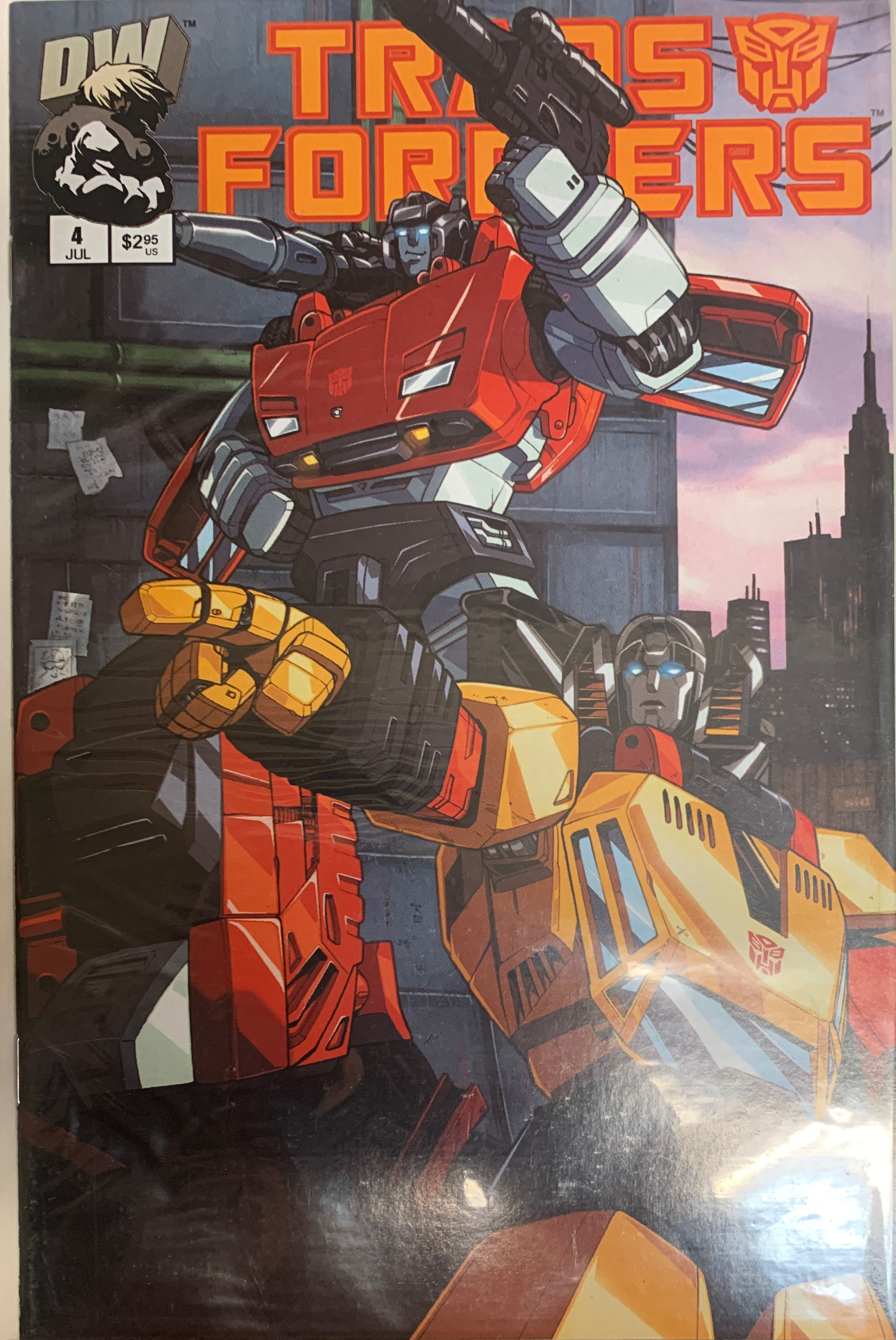 Transformers: Generation One - Prime Directive - Dreamwave Productions (4) comic book collectible - Main Image 2