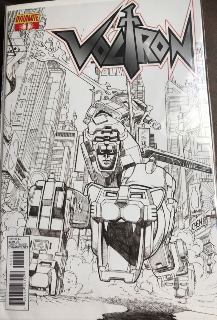 Voltron  (1) comic book collectible [Barcode 709853105572] - Main Image 1