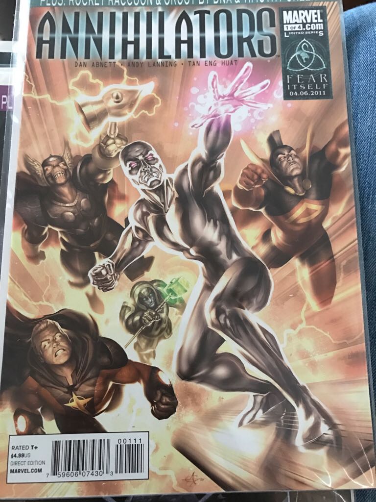 Annihilators - Marvel Comics (1A of 4 - May 2011) comic book collectible [Barcode 75960607430300111] - Main Image 1