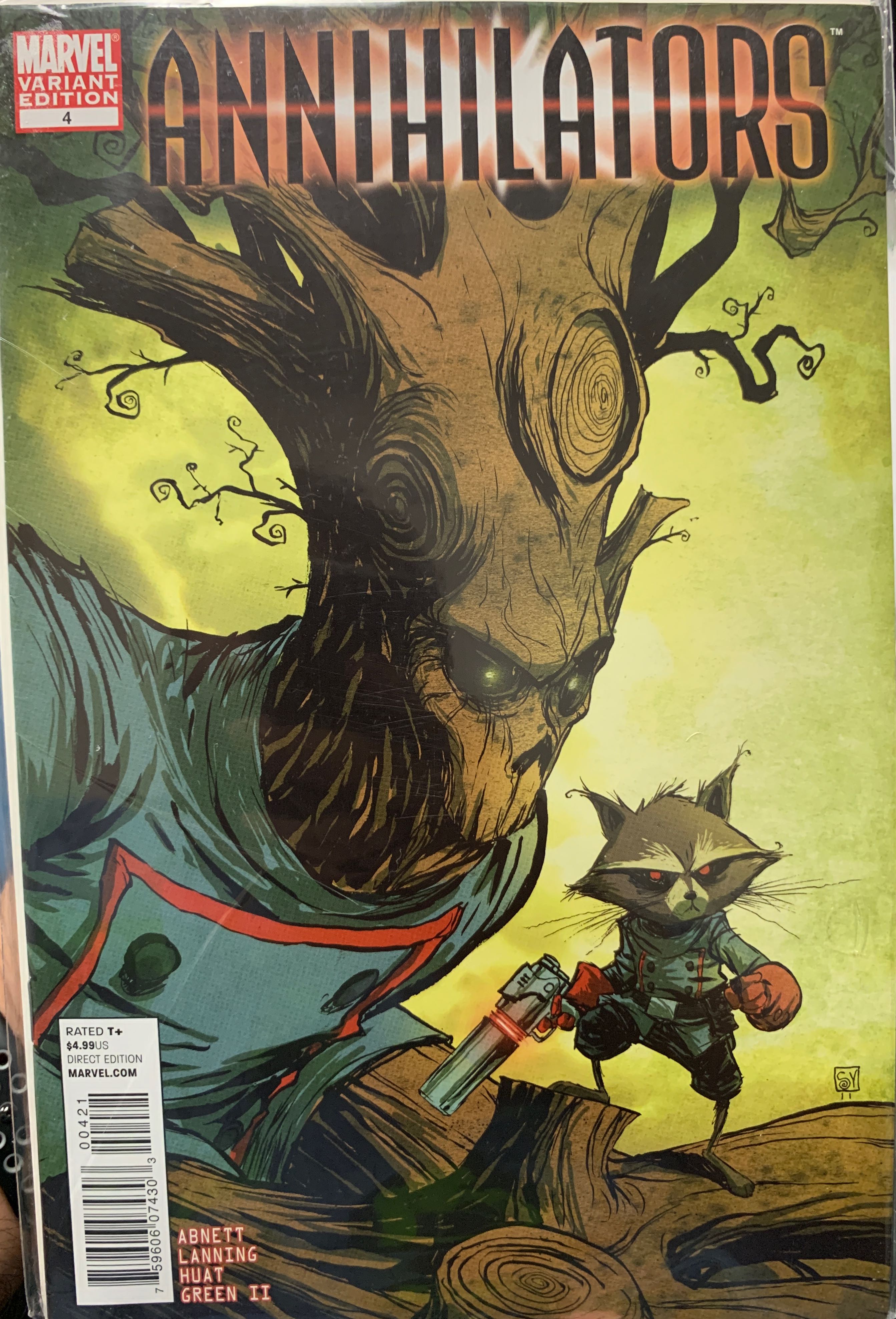 Annihilators - Marvel Comics (4A of 4 - Aug 2011) comic book collectible [Barcode 75960607430300411] - Main Image 2