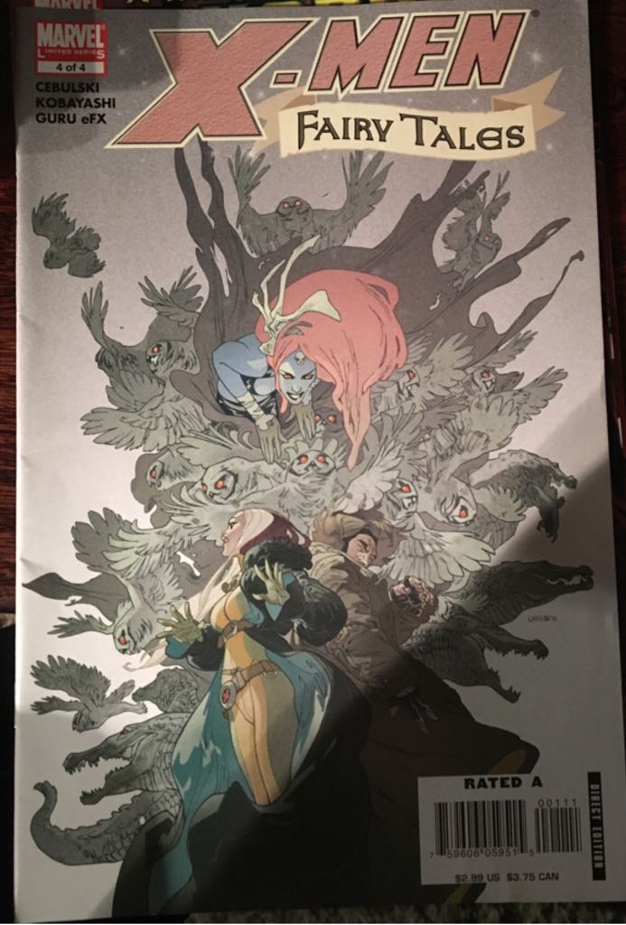 X-Men: Fairy Tales  (4) comic book collectible [Barcode 759606059485] - Main Image 1