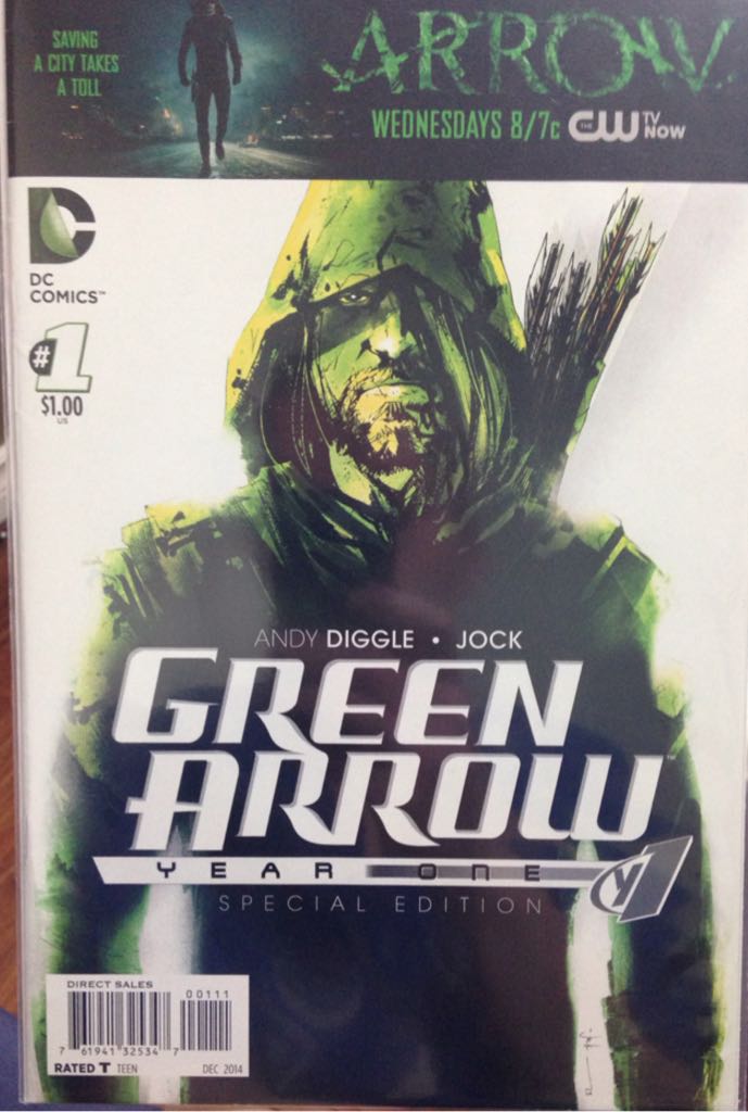 Green Arrow: Year One - DC (1) comic book collectible [Barcode 76194132534700111] - Main Image 1