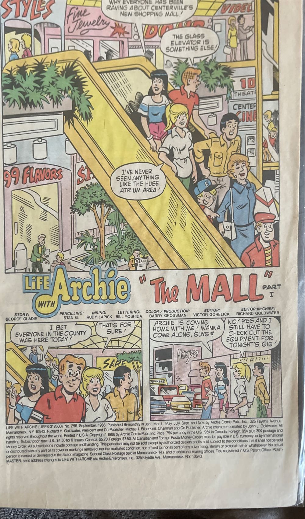 Life With Archie  (256) comic book collectible - Main Image 2
