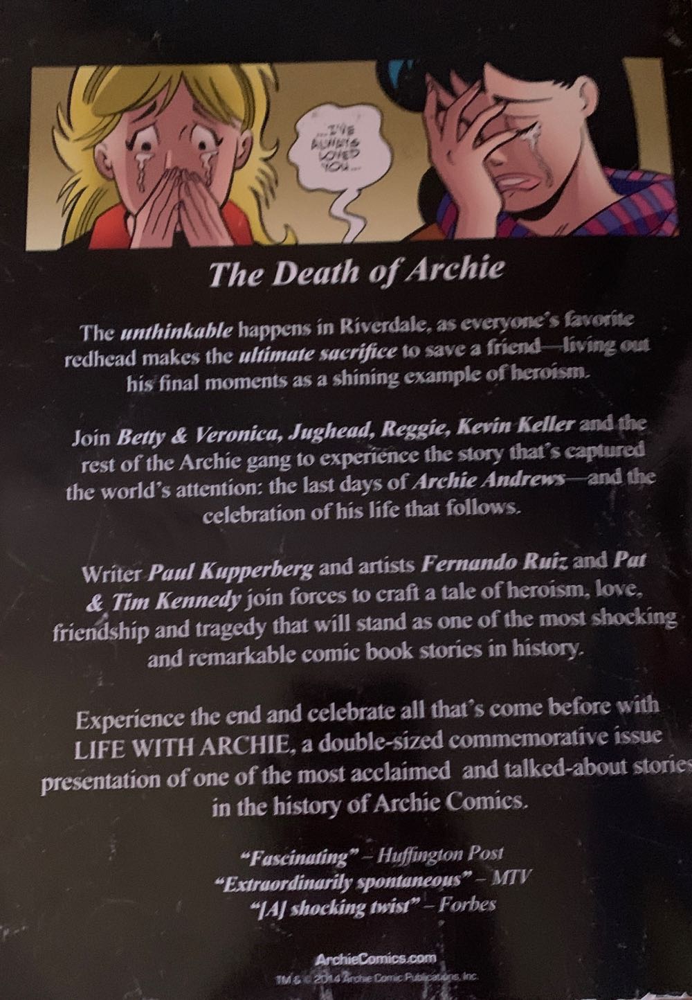 Life With Archie - Archie comic book collectible [Barcode 071896441871] - Main Image 3