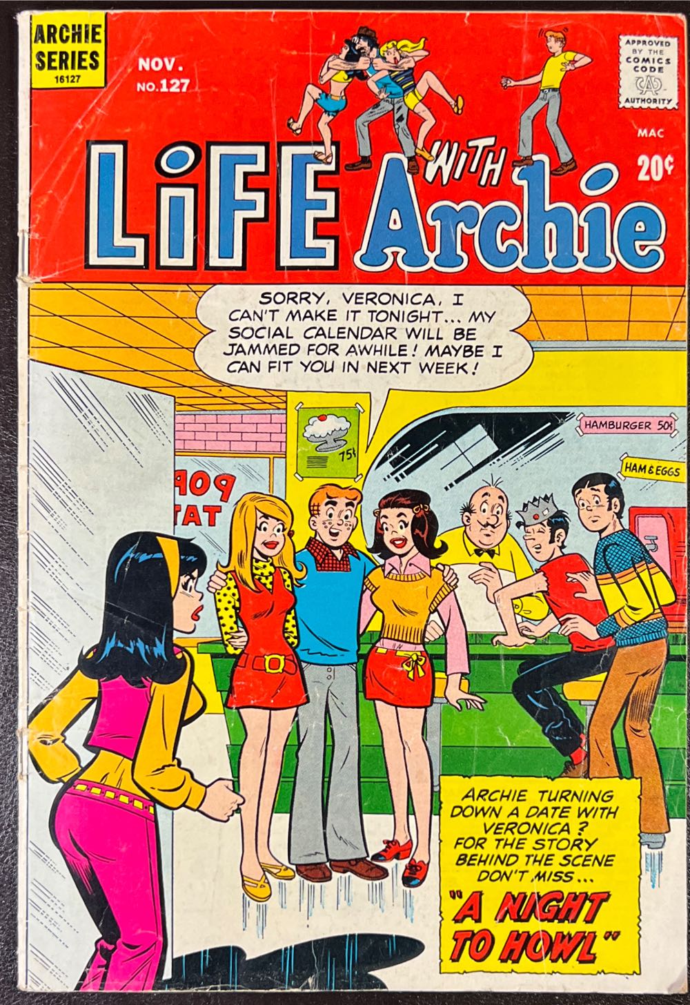 Life With Archie - Archie Comic Publications, Inc. (127 - Nov 1972) comic book collectible - Main Image 3