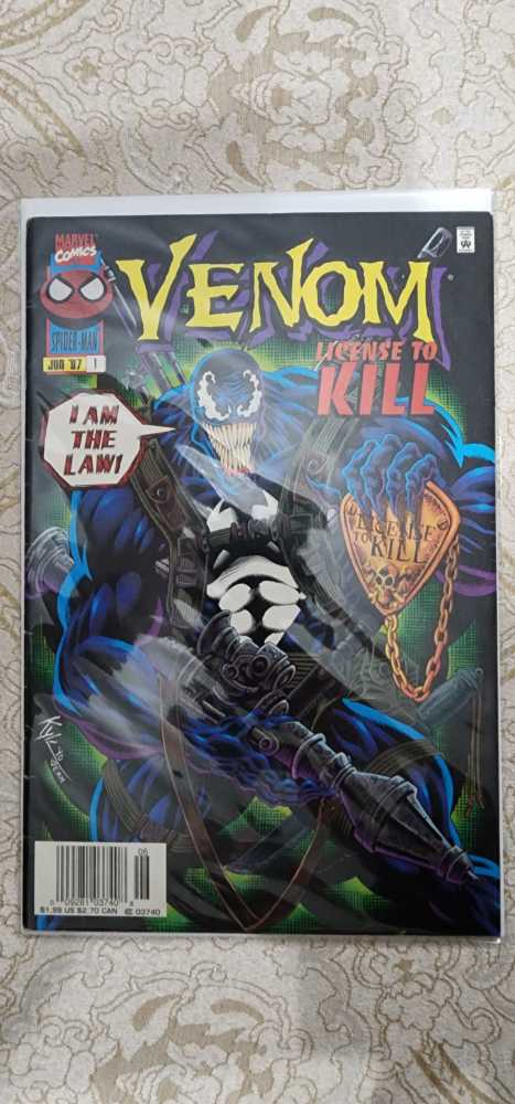 Venom License To Kill - Marvel Comics (1 - Jun 1997) comic book collectible [Barcode 759606044184] - Main Image 2