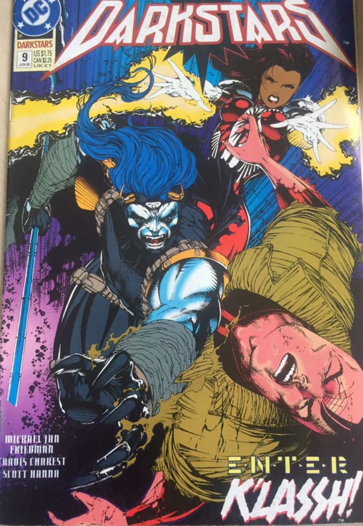 Darkstars - DC Comics (9 - Jun 1993) comic book collectible [Barcode 777777777777] - Main Image 1