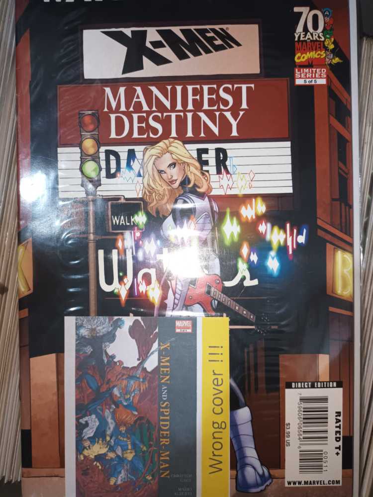 X-Men and Spider-Man (2009) - Marvel (3 - Mar 2009) comic book collectible [Barcode 759606063062] - Main Image 2