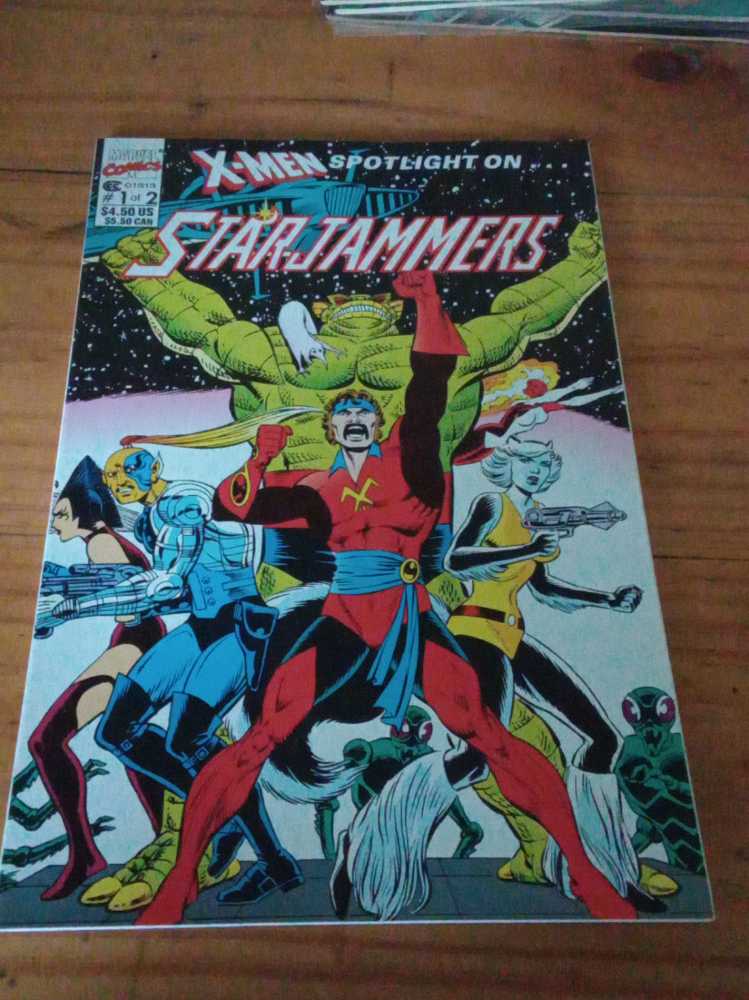 X-Men Spotlight On...Starjammers - Marvel (1 - May 1990) comic book collectible [Barcode 071486015130] - Main Image 3