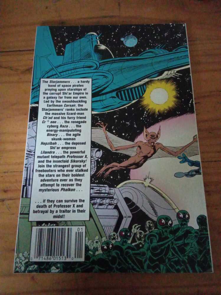 X-Men Spotlight On...Starjammers - Marvel (1 - May 1990) comic book collectible [Barcode 071486015130] - Main Image 4